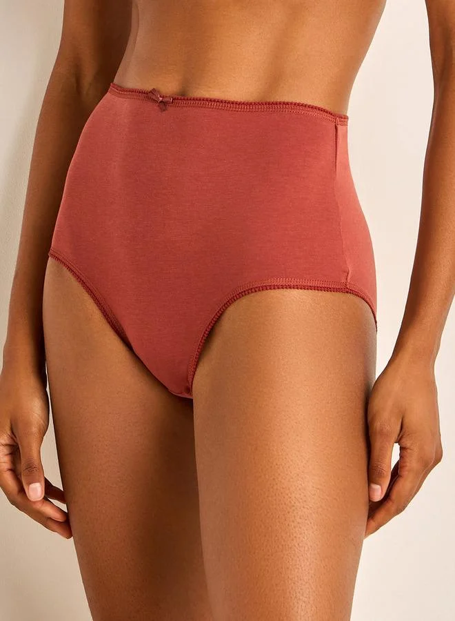 سبلاش فيڤ Set of 5 - Full Briefs with Bow Detail